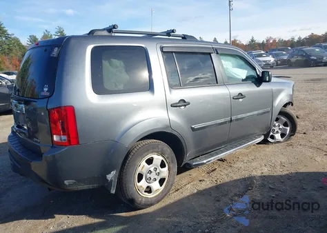 2013 Honda Pilot Lx from USA, damaged, VIN 5FNYF4H23DB069125